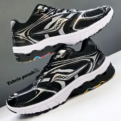 کفش راحتی اسپرت وارداتی ساکنی زیره ای وی آ دو تیکه رنگ مشکی _ تبریز پوش