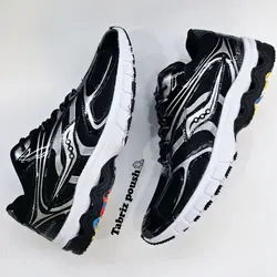 کفش راحتی اسپرت وارداتی ساکنی زیره ای وی آ دو تیکه رنگ مشکی _ تبریز پوش