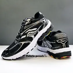 کفش راحتی اسپرت وارداتی ساکنی زیره ای وی آ دو تیکه رنگ مشکی _ تبریز پوش
