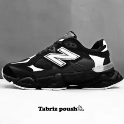 کفش اسپرت های کپی وارداتی طبی  نیوبالانس 9060 زیره دو تیکه رنگ مشکی _ تبریز پوش
