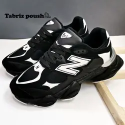 کفش اسپرت های کپی وارداتی طبی  نیوبالانس 9060 زیره دو تیکه رنگ مشکی _ تبریز پوش