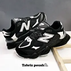 کفش اسپرت های کپی وارداتی طبی  نیوبالانس 9060 زیره دو تیکه رنگ مشکی _ تبریز پوش