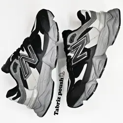 کفش اسپرت های کپی وارداتی طبی  نیوبالانس 9060 زیره دو تیکه رنگ طوسی _ تبریز پوش