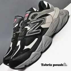 کفش اسپرت های کپی وارداتی طبی  نیوبالانس 9060 زیره دو تیکه رنگ طوسی _ تبریز پوش