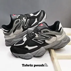 کفش اسپرت های کپی وارداتی طبی  نیوبالانس 9060 زیره دو تیکه رنگ طوسی _ تبریز پوش