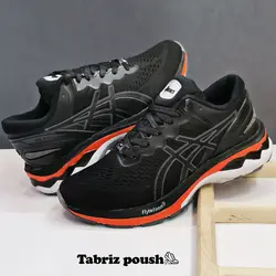 کفش اسپرت های کپی وارداتی آسیکس طبی زیره ای وی آ دو تیکه رنگ مشکی _ تبریز پوش