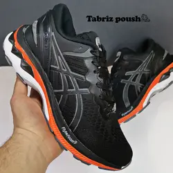 کفش اسپرت های کپی وارداتی آسیکس طبی زیره ای وی آ دو تیکه رنگ مشکی _ تبریز پوش