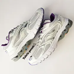 کفش راحتی اسپرت وارداتی ساکونی زیره ای وی آ دو تیکه رنگ سفید _ تبریز پوش