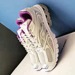 کفش راحتی اسپرت وارداتی ساکونی زیره ای وی آ دو تیکه رنگ سفید _ تبریز پوش