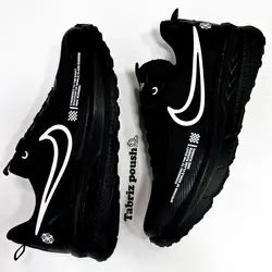 کفش پیاده روی مردانه طبی مدل نایک زیر تزریق مشکی _ تبریز پوش