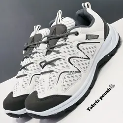 کفش کوهنوردی و روزمره طبی هومتو سفید زیره تزریق تضمینی _تبریز پوش