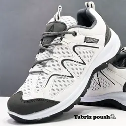 کفش کوهنوردی و روزمره طبی هومتو سفید زیره تزریق تضمینی _تبریز پوش