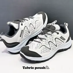 کفش کوهنوردی و روزمره طبی هومتو سفید زیره تزریق تضمینی _تبریز پوش