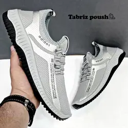 کفش جورابی طبی راحتی آدیداس زیره تزریق قابل شستشو طوسی _ تبریز پوش