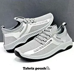 کفش جورابی طبی راحتی آدیداس زیره تزریق قابل شستشو طوسی _ تبریز پوش