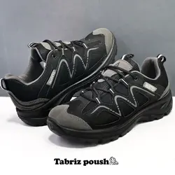 کفش کوهنوردی و روزمره طبی هومتو مشکی زیره تزریق تضمینی _تبریز پوش