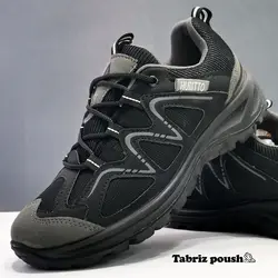 کفش کوهنوردی و روزمره طبی هومتو مشکی زیره تزریق تضمینی _تبریز پوش
