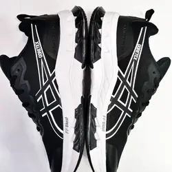 کفش آسیکس asics طبی زیره دو تیکه در حد اورجینال مشکی _ تبریز پوش