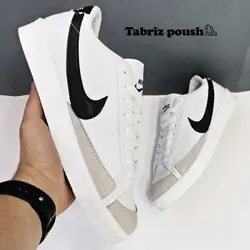 ونس های کپی نایک بلیزر جردن طبی دور دوخت سفید مشکی _ تبریز پوش