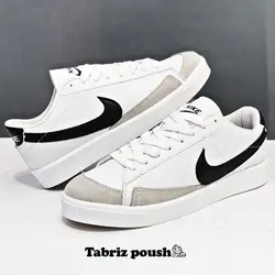 ونس های کپی نایک بلیزر جردن طبی دور دوخت سفید مشکی _ تبریز پوش