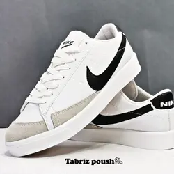 ونس های کپی نایک بلیزر جردن طبی دور دوخت سفید مشکی _ تبریز پوش