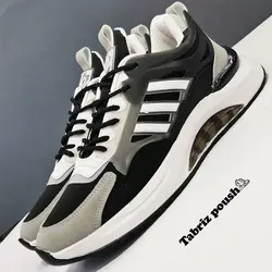 کفش اسپرت مدل آدیداس طبی راحتی رنگ مشکی سایز 40 تا 43 _ تبریز پوش