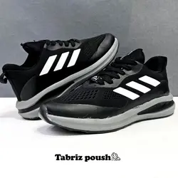 کتونی وارداتی آدیداس طبی زیره دو تیکه پیاده روی مشکی _ تبریز پوش