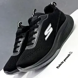 کفش پیاده روی مردانه طبی زیره تزریق اسکیچرز لژ دار رویه ضد تعریق _ تبریز پوش