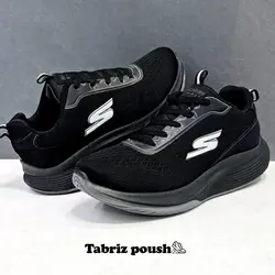 کفش پیاده روی مردانه طبی زیره تزریق اسکیچرز لژ دار رویه ضد تعریق _ تبریز پوش