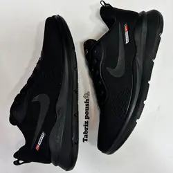 کفش پیاده روی و روزمره طبی نایک مشکی زیره تزریق قابل شستشو _تبریز پوش