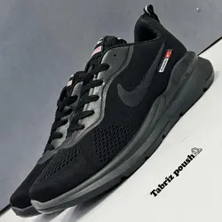 کفش پیاده روی و روزمره طبی نایک مشکی زیره تزریق قابل شستشو _تبریز پوش