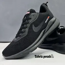 کفش پیاده روی و روزمره طبی نایک مشکی زیره تزریق قابل شستشو _تبریز پوش
