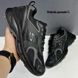 کفش کوهنوردی و روزمره طبی اسکیچرز مشکی زیره تزریق حمید اسپرت _تبریز پوش