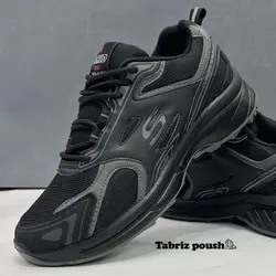 کفش کوهنوردی و روزمره طبی اسکیچرز مشکی زیره تزریق حمید اسپرت _تبریز پوش