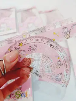 پک خطکش و نقاله