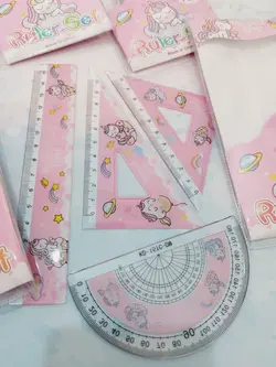 پک خطکش و نقاله