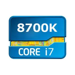 پردازنده اینتل مدل Core i7 8700K Coffee Lake بدون باکس