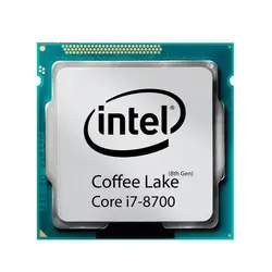 پردازنده اینتل مدل CORE i7 8700 COFFEE LAKE بدون باکس