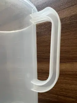 بشر پلاستیکی دسته دار 3 لیتری (3000)