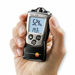 رطوبت سنج و دماسنج محیطی TESTO 610