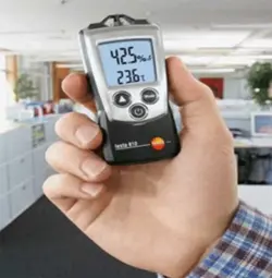 رطوبت سنج و دماسنج محیطی TESTO 610