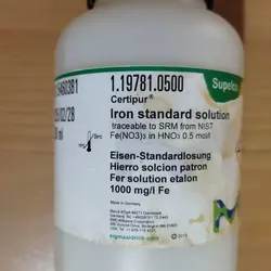 محلول استاندارد آهن MERCK IRON 119781