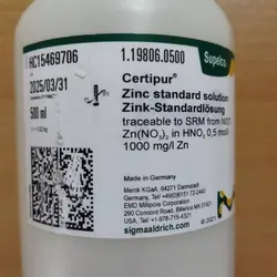 محلول استاندارد زینک MERCK Zinc 119806