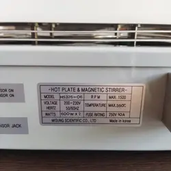 هیتر استیرر 6 خانه MTOPS HS326-06