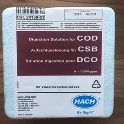 ویال  COD HACH HIGH RANGE 0-15000