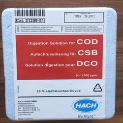 ویال HACH COD HIGH RANGE