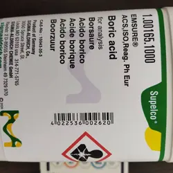 بوریک اسید مرک Boric Acid Merck 100165