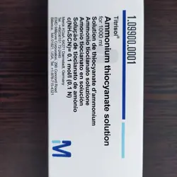 تیترازول تیوسیانات آمونیم Ammonium Thiocyanate solution 109900