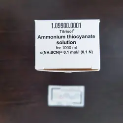 تیترازول تیوسیانات آمونیم Ammonium Thiocyanate solution 109900