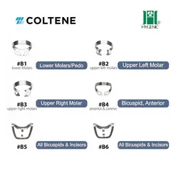 ست کلمپ زیرلثه کلتن – برینکر Clamp Set Brinker Tissue Retractors Coltene